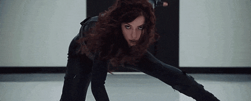 black widow GIF