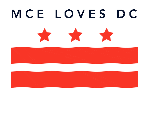 Mce Loves Dc Sticker by McEnearney Associates