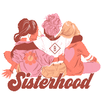 Sisters Sorority Sticker by B-Unlimited