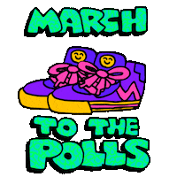 Election 2020 Walking Sticker by INTO ACTION