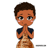 Happy African American GIF by Oh So Paper