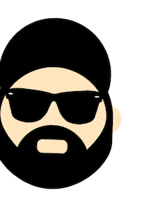 midnight granada Sticker by ILL-PITCHED