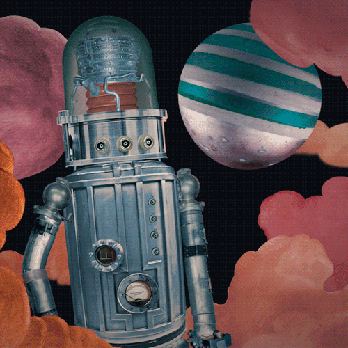 colinraff weird creepy stickers surreal GIF