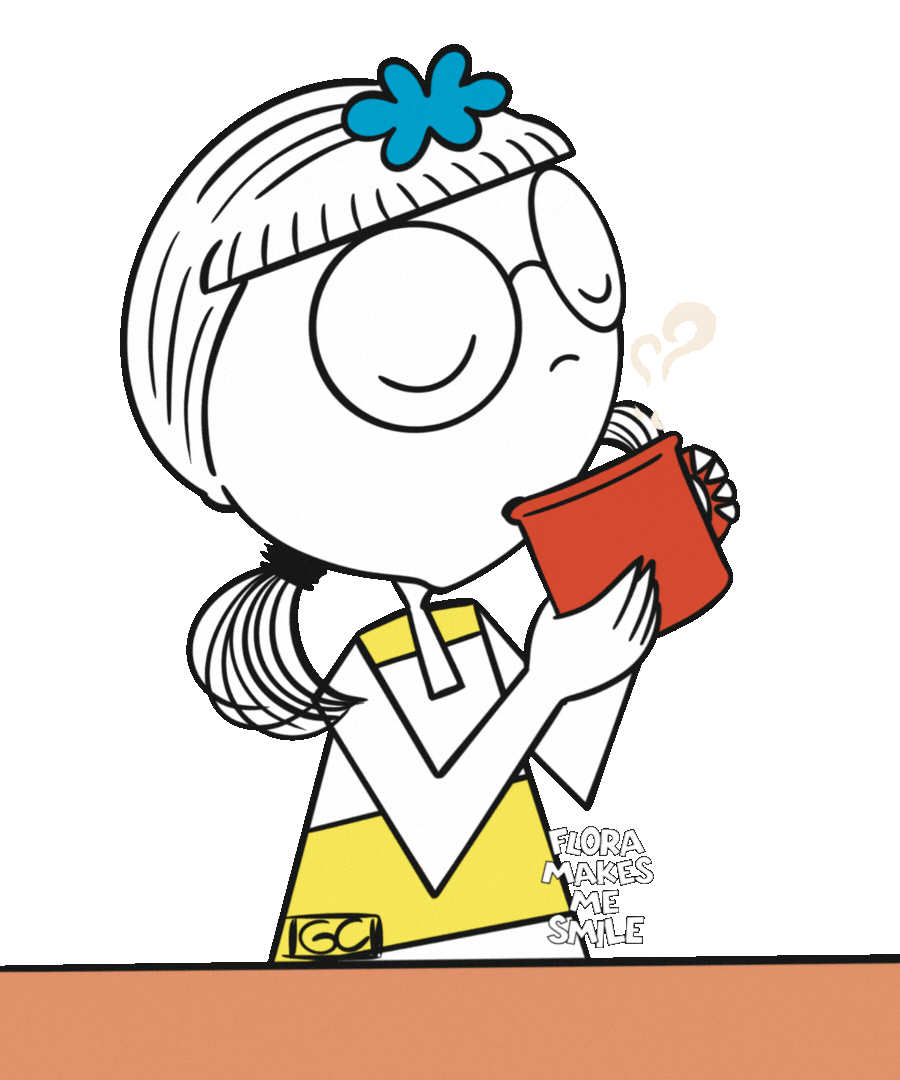 Good Morning Coffee Sticker