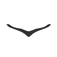 HOKARacer sports fitness black run Sticker