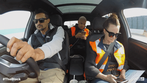 Listen Channel 9 GIF by The Block
