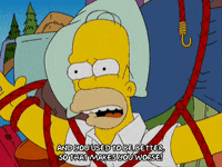 angry homer simpson GIF