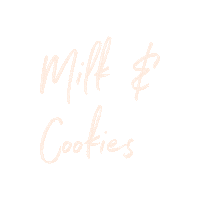 Happy Milk And Cookies Sticker by Beauty by Earth