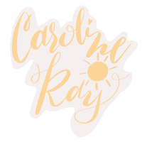 Sweet Caroline Sunshine Sticker