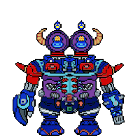 Pixel Burn Sticker