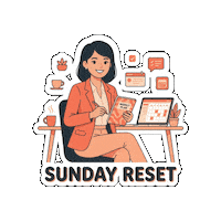 Planning Organize Sticker by Flowpio