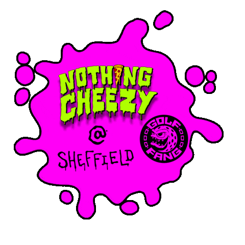 Pizza Sticker by Big Fang Collective