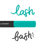 Mascara Eyelashes Sticker by By Lizzie Parra