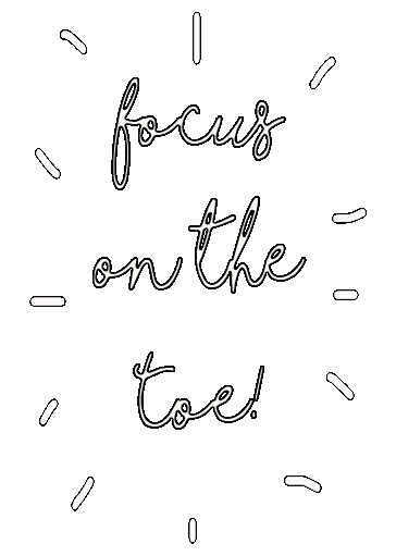 Focus Toe Sticker by The Zell Group | Century 21 Everest