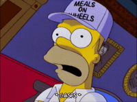 Scared Season 13 GIF by The Simpsons