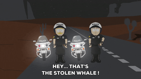police motorcycle GIF by South Park 