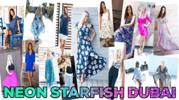 NeonStarfishDubai beach anywhere kaftan neonstarfishdubai GIF