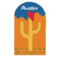 Fries Catcus Sticker by Portillo's Hot Dogs