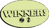 Winner Sticker by Zetafonts Type Foundry