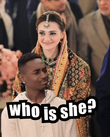 Who Is She GIF