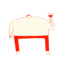 Party Drink Sticker by Léon Moh-Cah