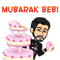 Happy Birthday Sticker by Chiragh Baloch