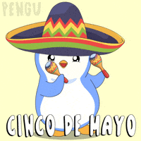 May 5Th Spanish GIF by Pudgy Penguins