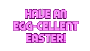 Easter Bunny Love Sticker by OpticalArtInc.