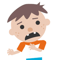 Disgusted Get It Away Sticker by Woohoo Storytime