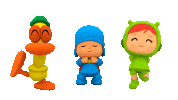 Back To School Dancing Sticker by Pocoyo