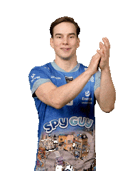 Happy Clap Sticker by Trefl Gdańsk