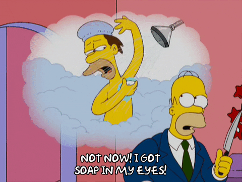 homer simpson party GIF