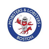 Trolley Party Bus Sticker by Mobsters and Lobsters, Boston