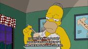 bored homer simpson GIF