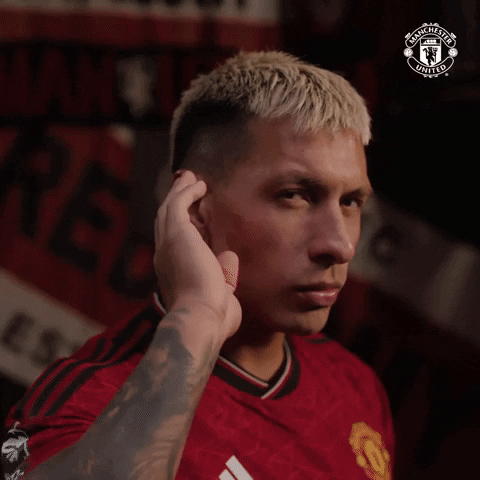Football Listen GIF by Manchester United