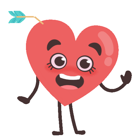 marcelawerkema giphyupload love heart animation Sticker