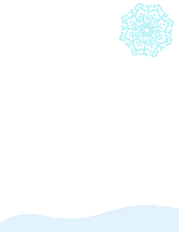 Christmas Snow Sticker