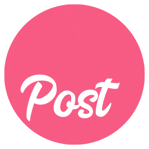 pink post Sticker by Handmade Journey