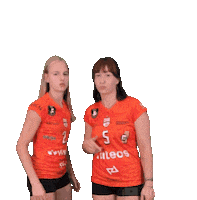 Happy Celebration Sticker by NUCVolleyball