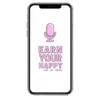 earnyourhappy podcast loriharder earnyourhappy Sticker