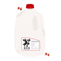 MissionMeals milk cow grocery groceries Sticker