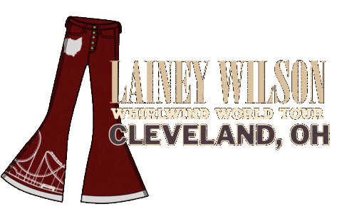 Wild Horses Ohio Sticker by Lainey Wilson