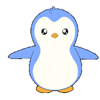 Happy New Year Penguin Sticker by Pudgy Penguins