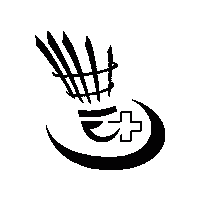 swissbadminton badminton swissbadminton swiss badminton swiss badminton logo Sticker