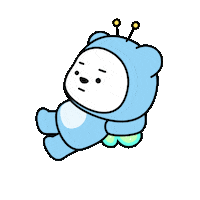 Polar Bear No Sticker by PlayDappTown