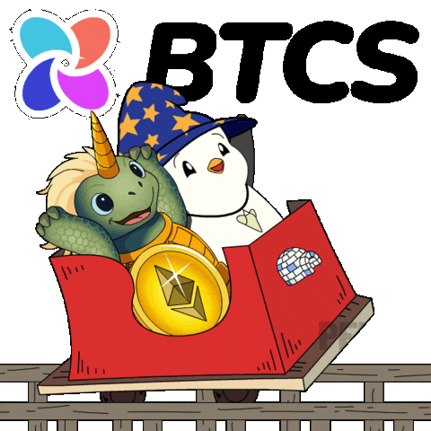 Roller Coaster Crypto Sticker by Pudgy Penguins