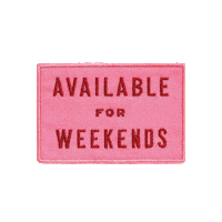Weekend Patch Sticker by RUD