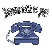 Phone Talk Sticker by The Mojave Room