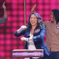 Celebrity Family Feud Dancing GIF by ABC Network