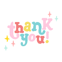 Thanks Thank You Sticker by Have A Nice Day